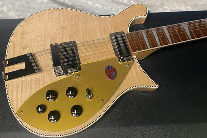 NEW! Rickenbacker 660/12 Maple Glo MG - Only 7.2 lbs - Authorized Dealer - G07400