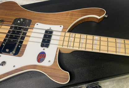 NEW! Rickenbacker 4003 W Walnut - 4-String Bass - Authorized Dealer - 8.8lbs - G06774