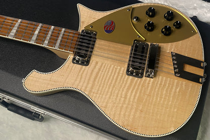NEW! Rickenbacker 660/12 Maple Glo MG - Only 7.2 lbs - Authorized Dealer - G07400