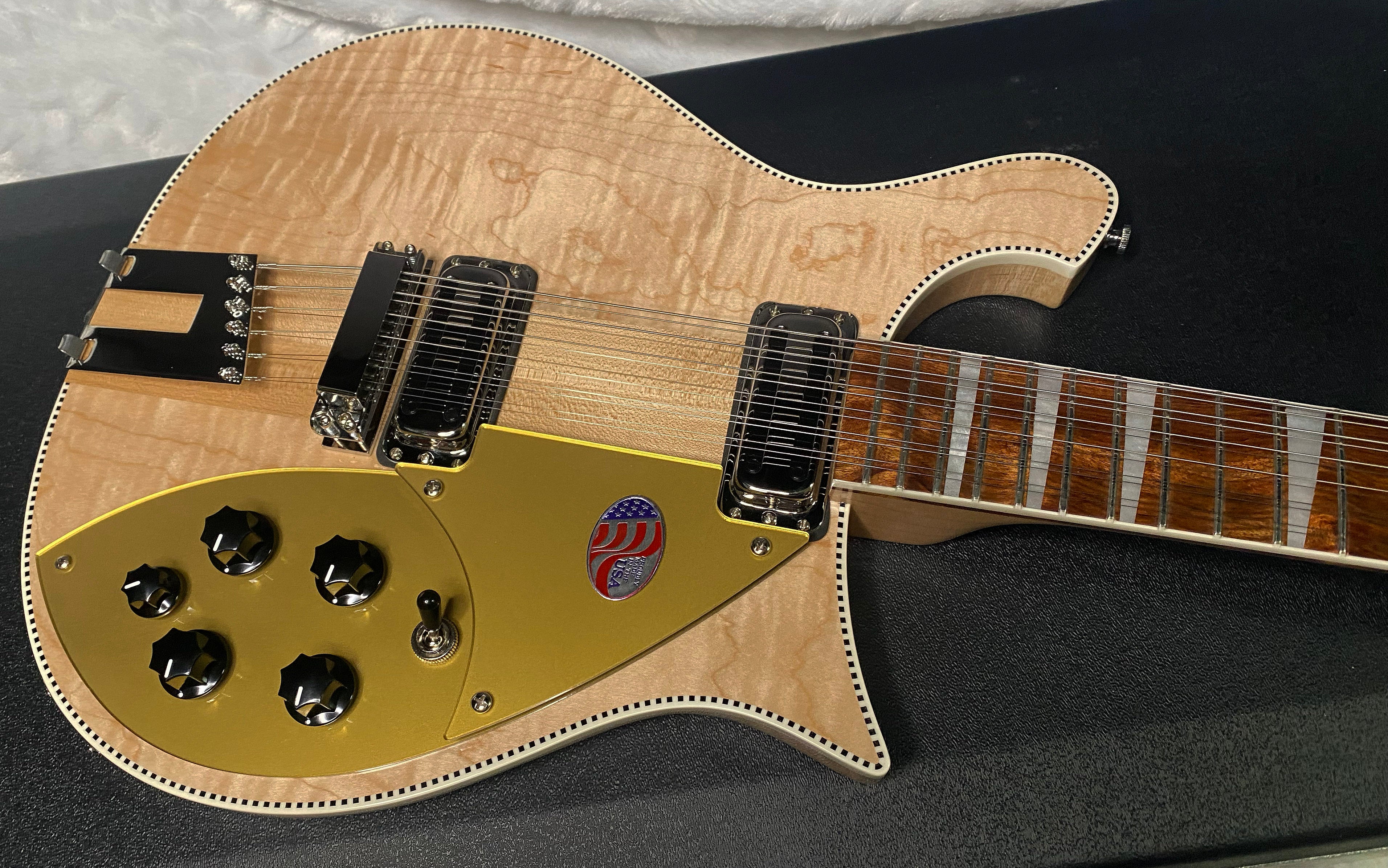 NEW! Rickenbacker 660/12 Maple Glo MG - Only 7.25 lbs - Authorized Dealer - G07397