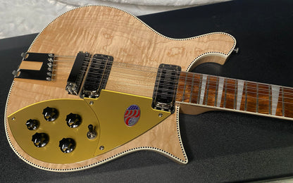 NEW! Rickenbacker 660/12 Maple Glo MG - Only 7.25 lbs - Authorized Dealer - G07397