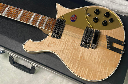 NEW! Rickenbacker 660/12 Maple Glo MG - Only 7.25 lbs - Authorized Dealer - G07397