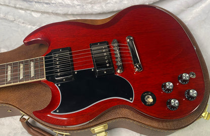 NEW ! Gibson SG Standard '61 Stop Bar Left Handed - Vintage Cherry - 6.35 lbs - Authorized Dealer - G07392