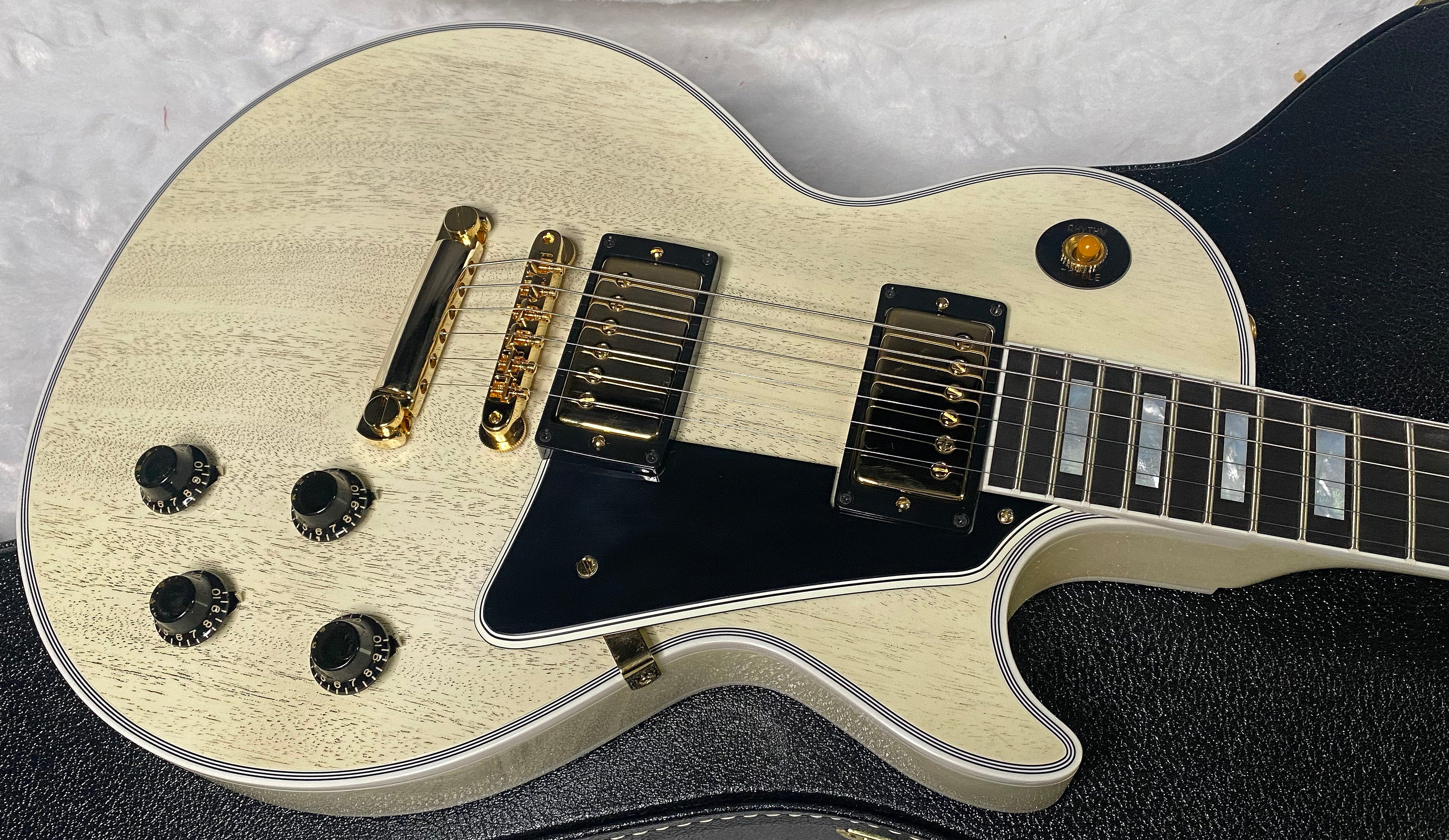 NEW! Gibson Les Paul Custom 1957 Reissue VOS - Custom Ordered in TV White - Custom Shop - ONLY 8.5 lbs - Authorized Dealer - G06741