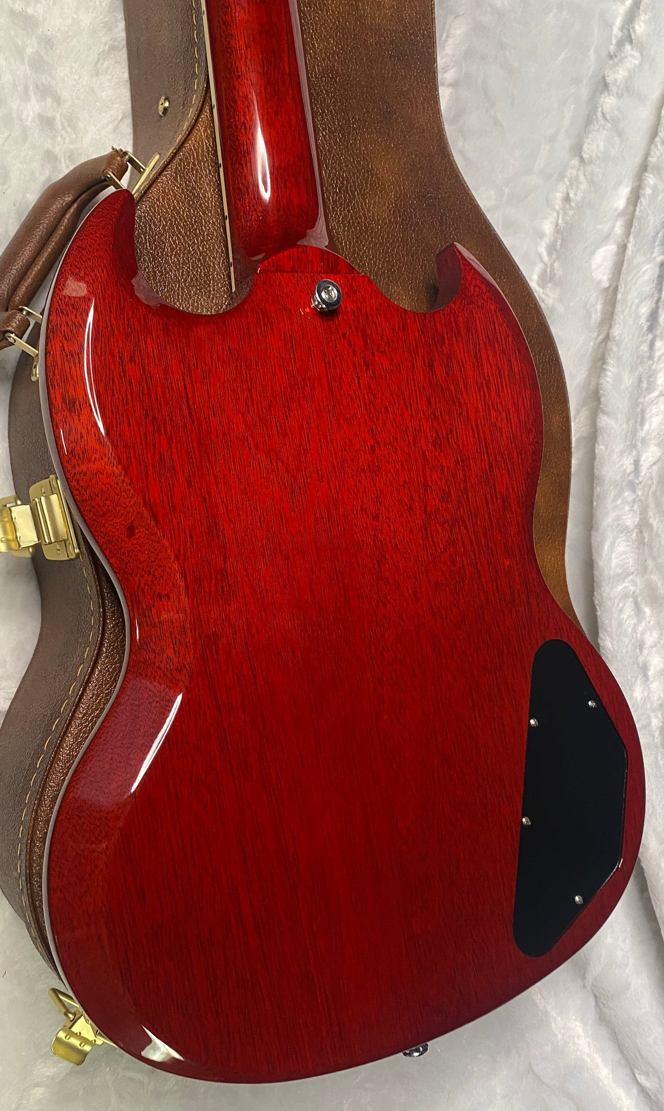 NEW ! Gibson SG Standard '61 Stop Bar Left Handed - Vintage Cherry - 6.35 lbs - Authorized Dealer - G07392