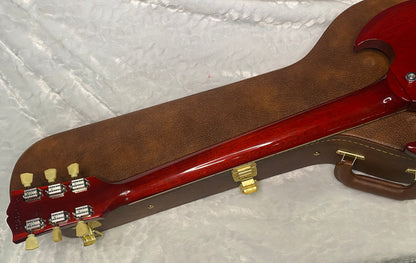 NEW ! Gibson SG Standard '61 Stop Bar Left Handed - Vintage Cherry - 6.35 lbs - Authorized Dealer - G07392