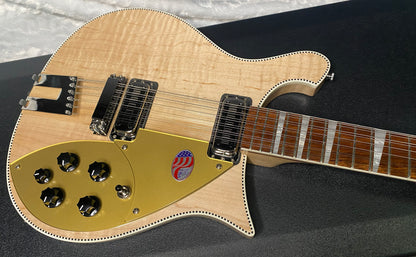 NEW! Rickenbacker 660/12 Maple Glo MG - Only 7.2 lbs - Authorized Dealer - G07402