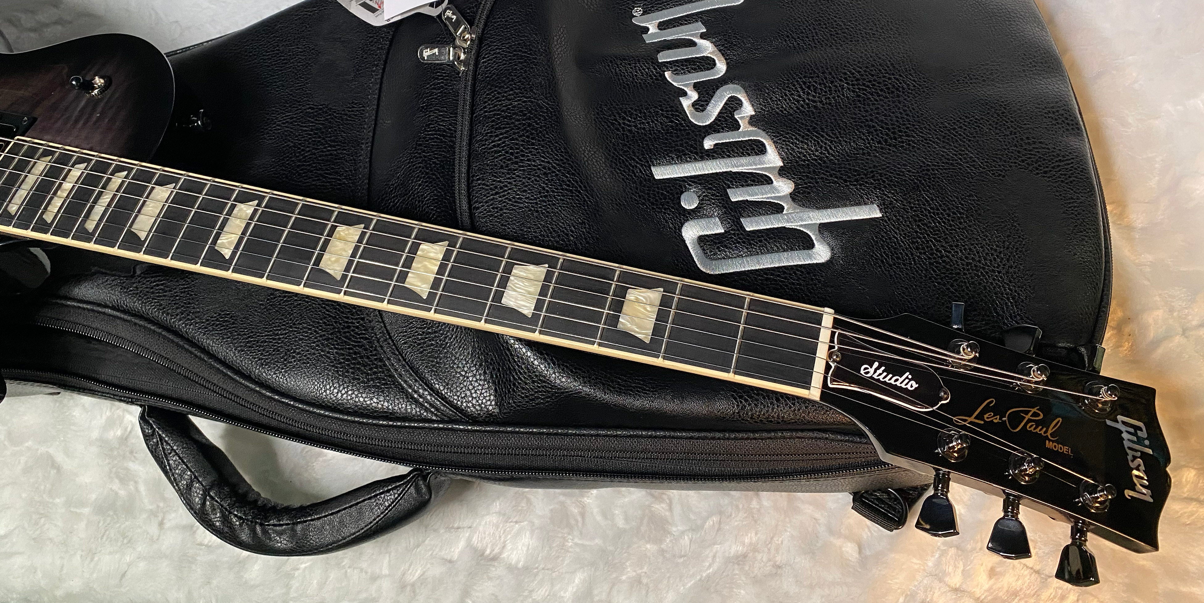 NEW ! Gibson Les Paul Studio Session - Translucent Ebony - Authorized Dealer - 7.8 lbs - G05291