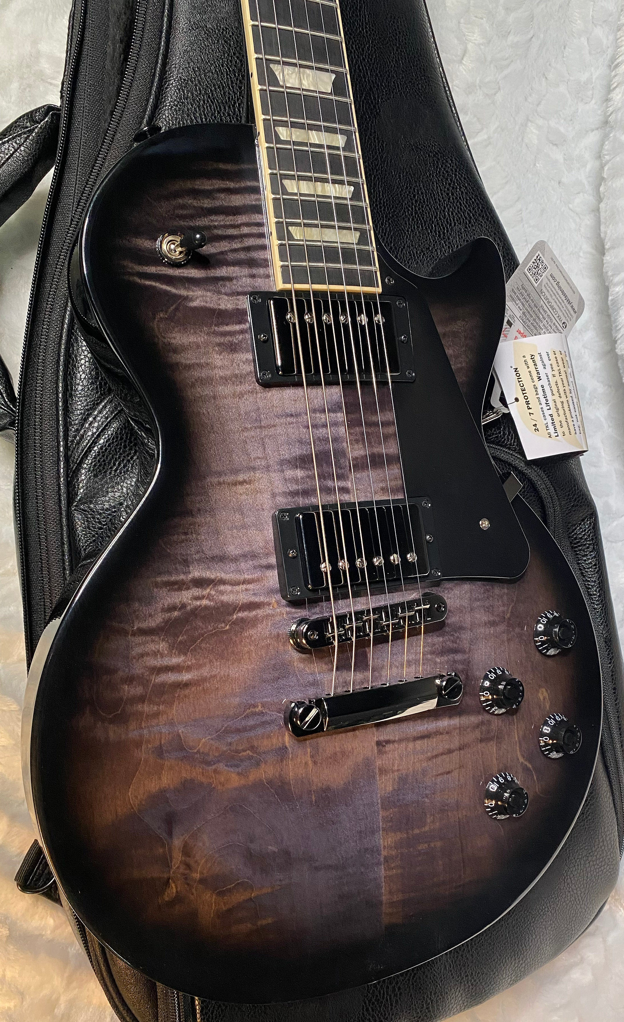 NEW ! Gibson Les Paul Studio Session - Translucent Ebony - Authorized Dealer - 7.8 lbs - G05291