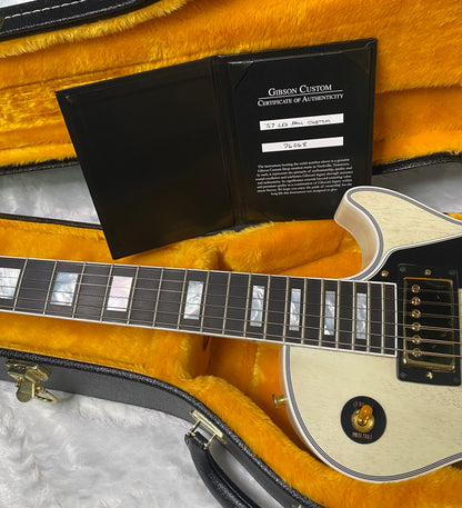 NEW! Gibson Les Paul Custom 1957 Reissue VOS - Custom Ordered in TV White - Custom Shop - ONLY 8.5 lbs - Authorized Dealer - G06741