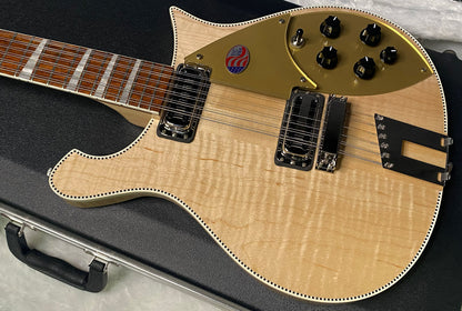 NEW! Rickenbacker 660/12 Maple Glo MG - Only 7.2 lbs - Authorized Dealer - G07402