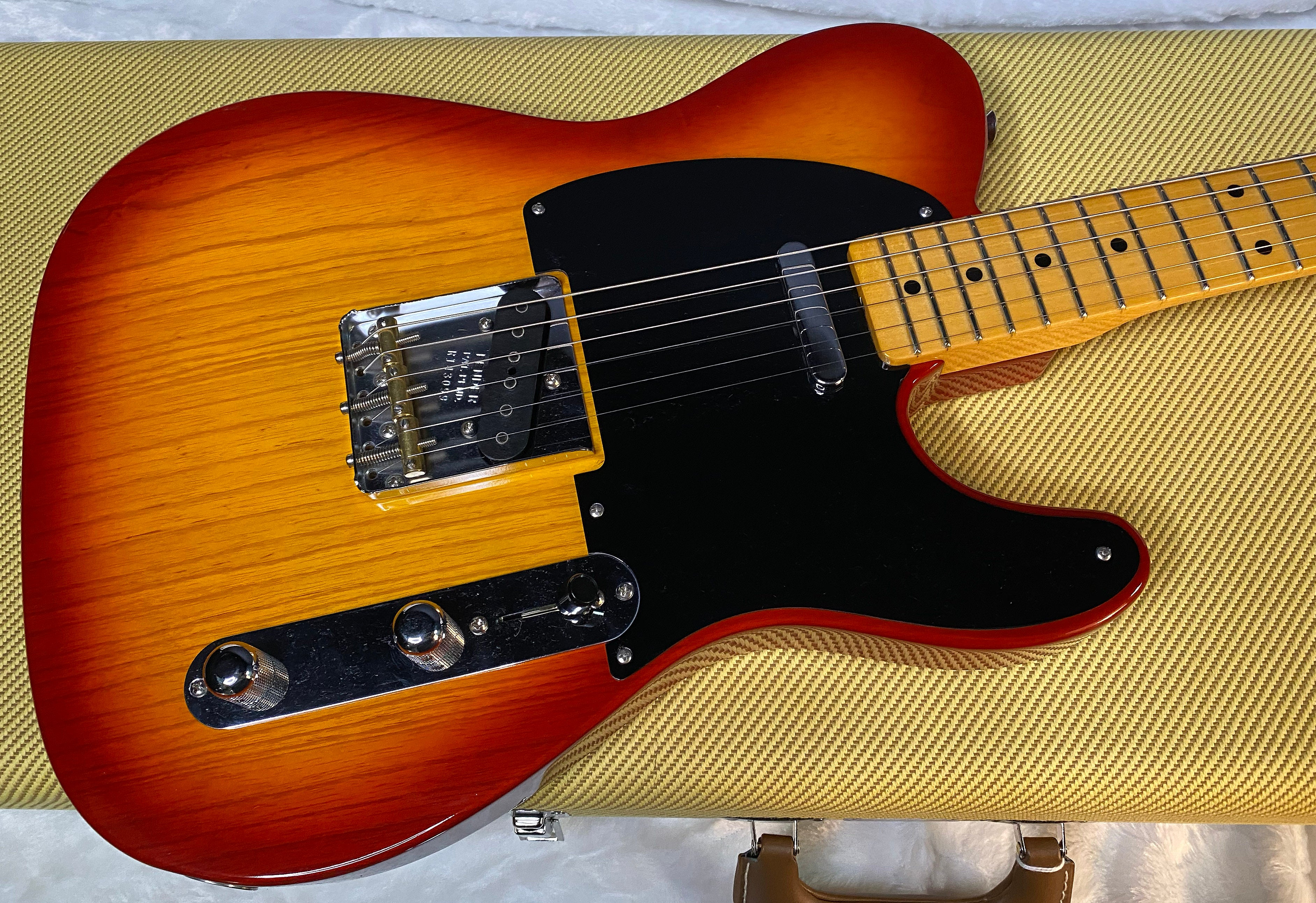 NEW! Fender '54 Limited Edition Telecaster - Handwound PU's - Time Capsule - TCP - Custom Shop - Authorized Dealer - Aged Cherry Sunburst - 7.2lbs - G05907