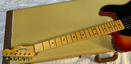 NEW! Fender '54 Limited Edition Telecaster - Handwound PU's - Time Capsule - TCP - Custom Shop - Authorized Dealer - Aged Cherry Sunburst - 7.2lbs - G05907