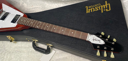 NEW! Gibson Custom 1971 Flying V Medallion Reissue Electric Guitar - Medallion Cherry - Authorized Dealer - Ultra RARE! Dealer Select - 6.45 lbs - G07412