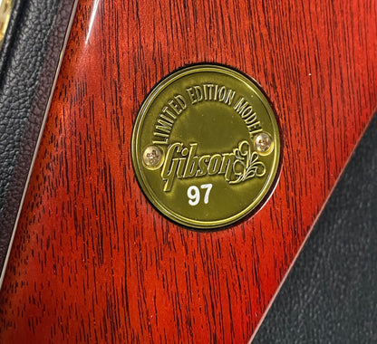 NEW! Gibson Custom 1971 Flying V Medallion Reissue Electric Guitar - Medallion Cherry - Authorized Dealer - Ultra RARE! Dealer Select - 6.45 lbs - G07412