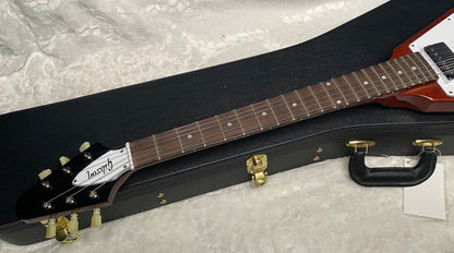 NEW! Gibson Custom 1971 Flying V Medallion Reissue Electric Guitar - Medallion Cherry - Authorized Dealer - Ultra RARE! Dealer Select - 6.45 lbs - G07412