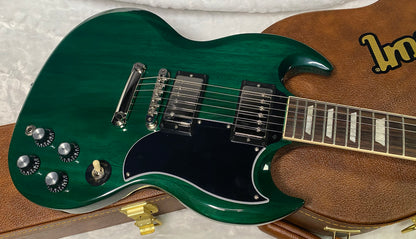NEW! Gibson SG Standard '61 Stoptail - Translucent Teal - ONLY 6 lbs - Authorized Dealer - G07406