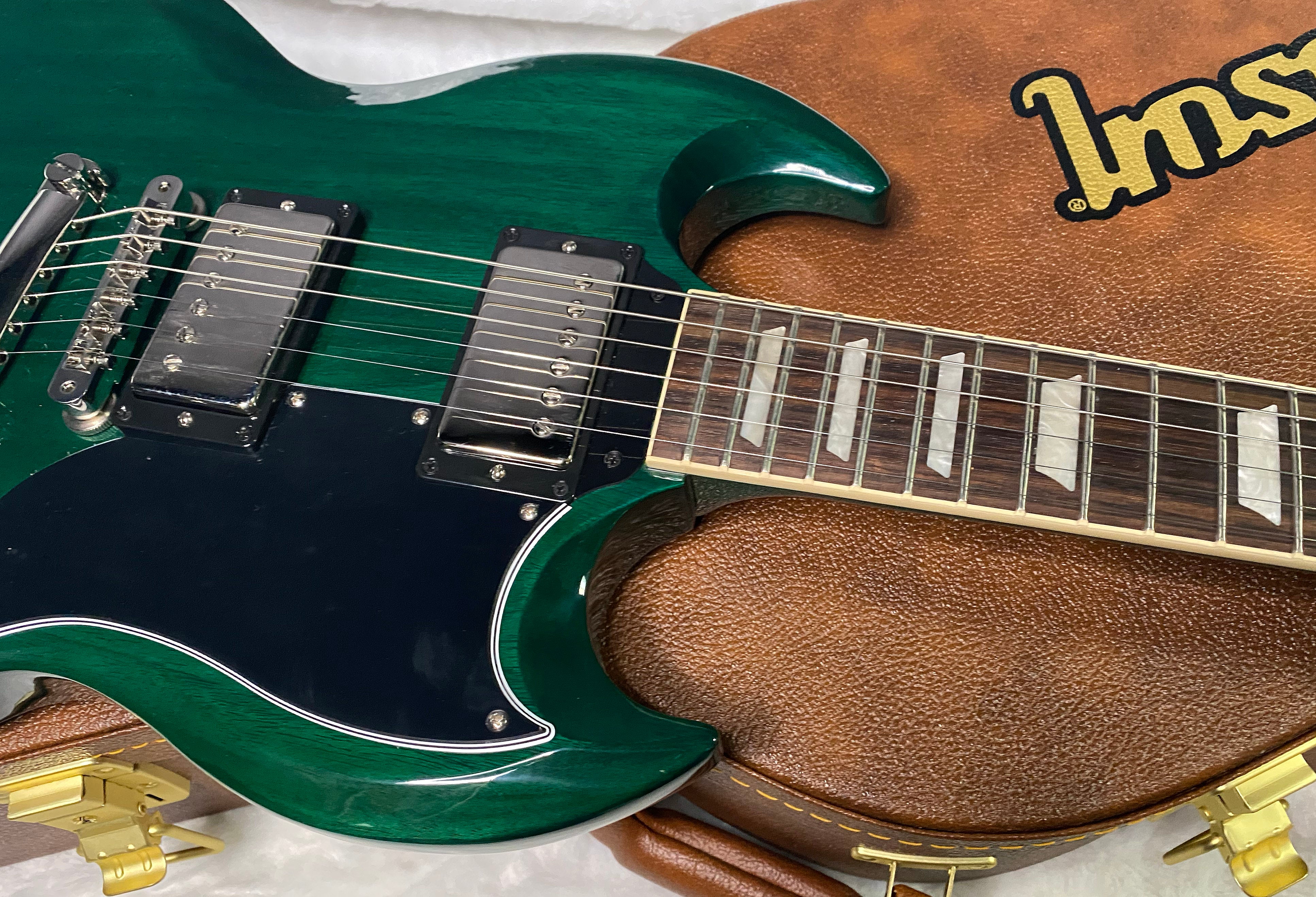 NEW! Gibson SG Standard '61 Stoptail - Translucent Teal - ONLY 6 lbs - Authorized Dealer - G07406