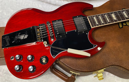 NEW! Gibson SG Standard '61 Maestro Vibrola Vintage Cherry - 7.45 lbs - Authorized Dealer! G07405