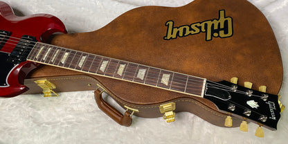 NEW! Gibson SG Standard '61 Maestro Vibrola Vintage Cherry - 7.45 lbs - Authorized Dealer! G07405