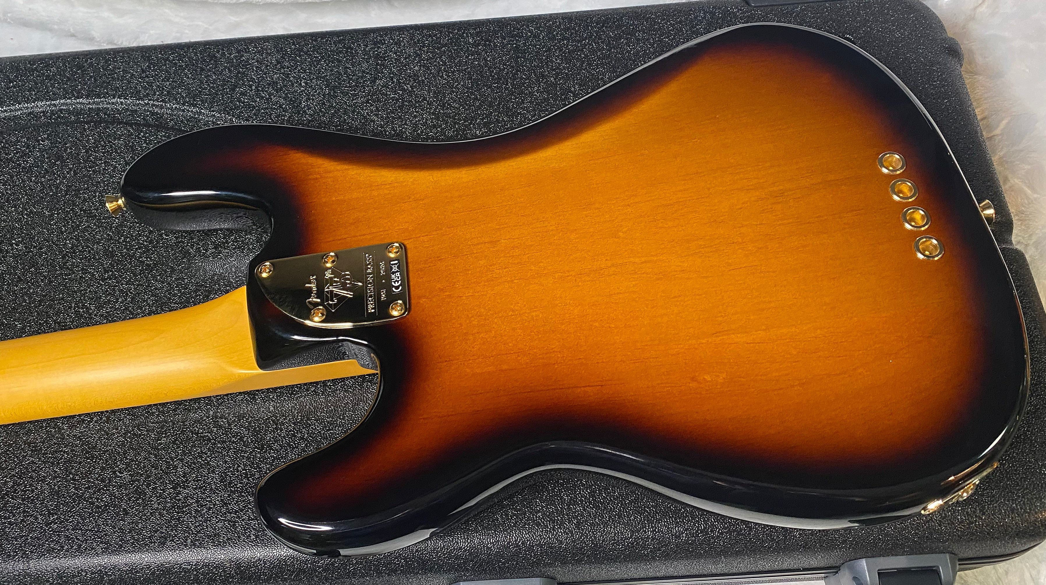 NEW! Fender 75th Anniversary American Professional PJ Bass - 2-Color Sunburst - Flame Top - 9.3lbs - Authorized Dealer - G06680