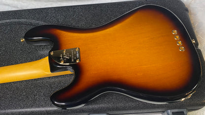 NEW! Fender 75th Anniversary American Professional PJ Bass - 2-Color Sunburst - Flame Top - 9.3lbs - Authorized Dealer - G06680