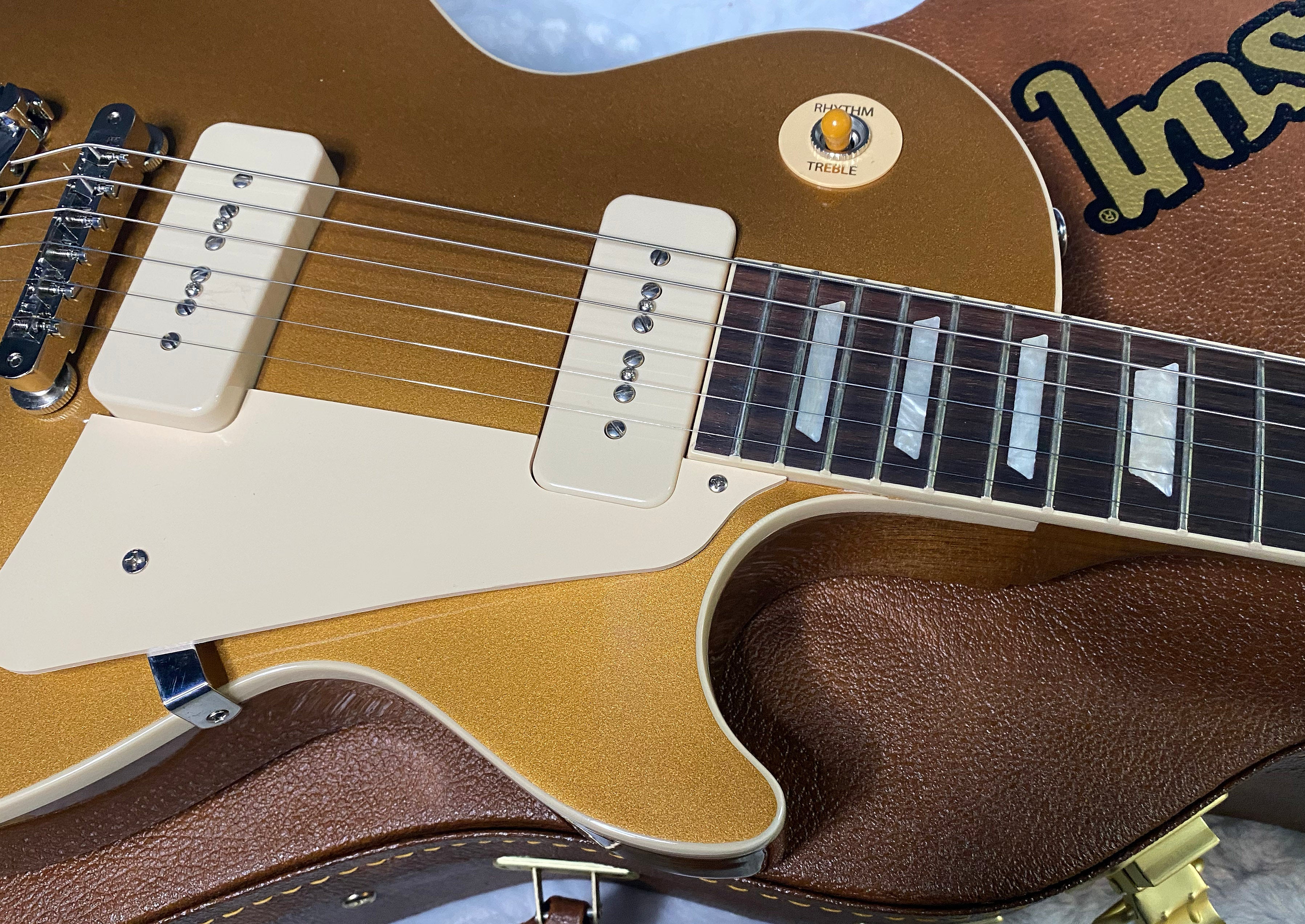 NEW! Gibson Les Paul Standard '50s P-90 - Gold Top - Authorized Dealer - 10.1 lbs - G06703