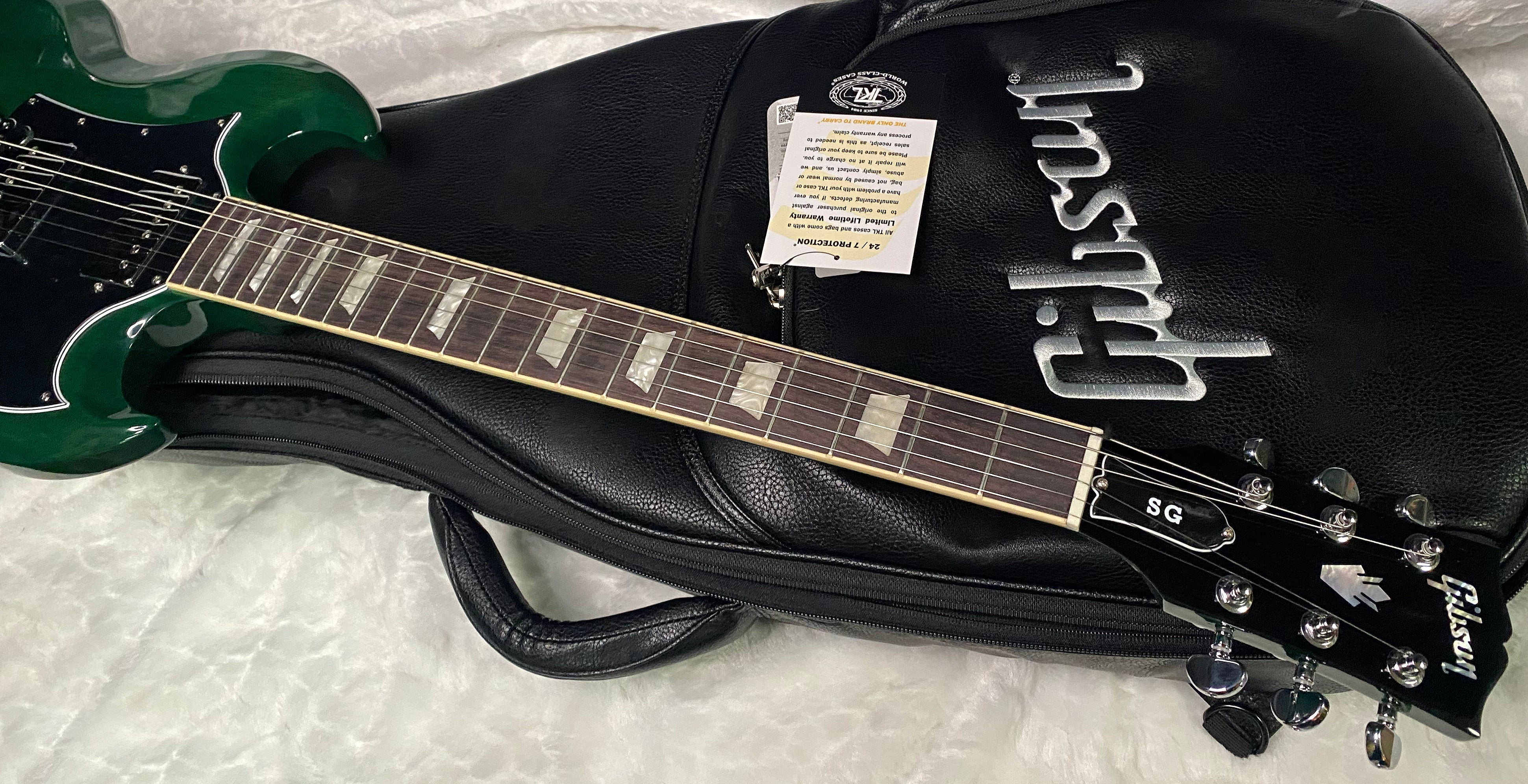 NEW! Gibson SG Standard '61 Stoptail - Translucent Teal - 6.75 lbs - Authorized Dealer - G07409