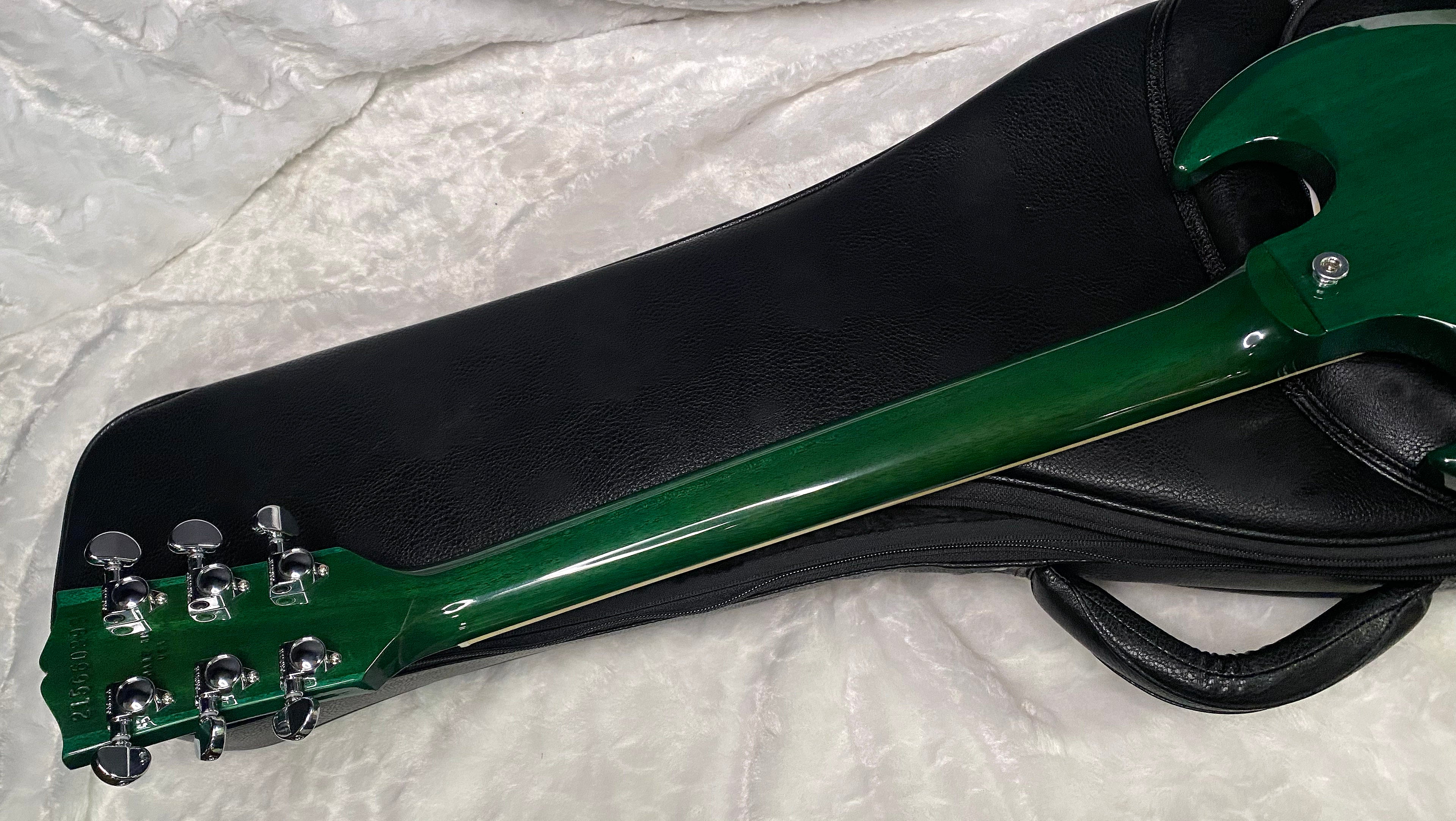NEW! Gibson SG Standard '61 Stoptail - Translucent Teal - 6.75 lbs - Authorized Dealer - G07409