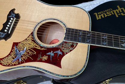 NEW! Gibson Custom Shop Dove - Doves In Flight - Authorized Dealer - 4.85 lbs - G07410