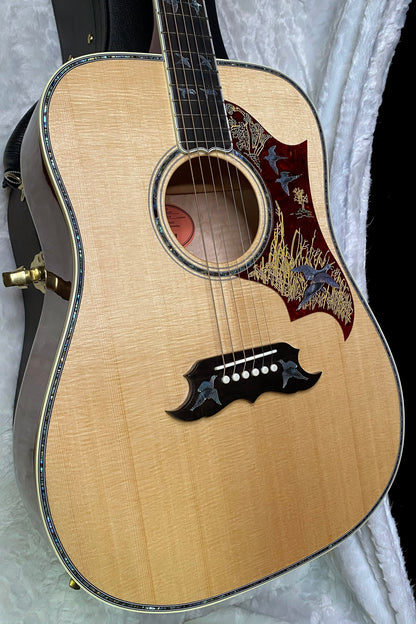 NEW! Gibson Custom Shop Dove - Doves In Flight - Authorized Dealer - 4.85 lbs - G07410