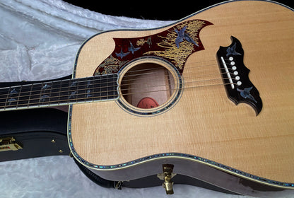 NEW! Gibson Custom Shop Dove - Doves In Flight - Authorized Dealer - 4.85 lbs - G07410