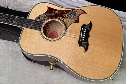 NEW! Gibson Custom Shop Dove - Doves In Flight - Authorized Dealer - 4.85 lbs - G07410