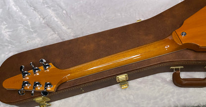 NEW! Gibson '70s Flying V - Antique Natural - Only 6.9 lbs - Original Case - Authorized Dealer - G07360