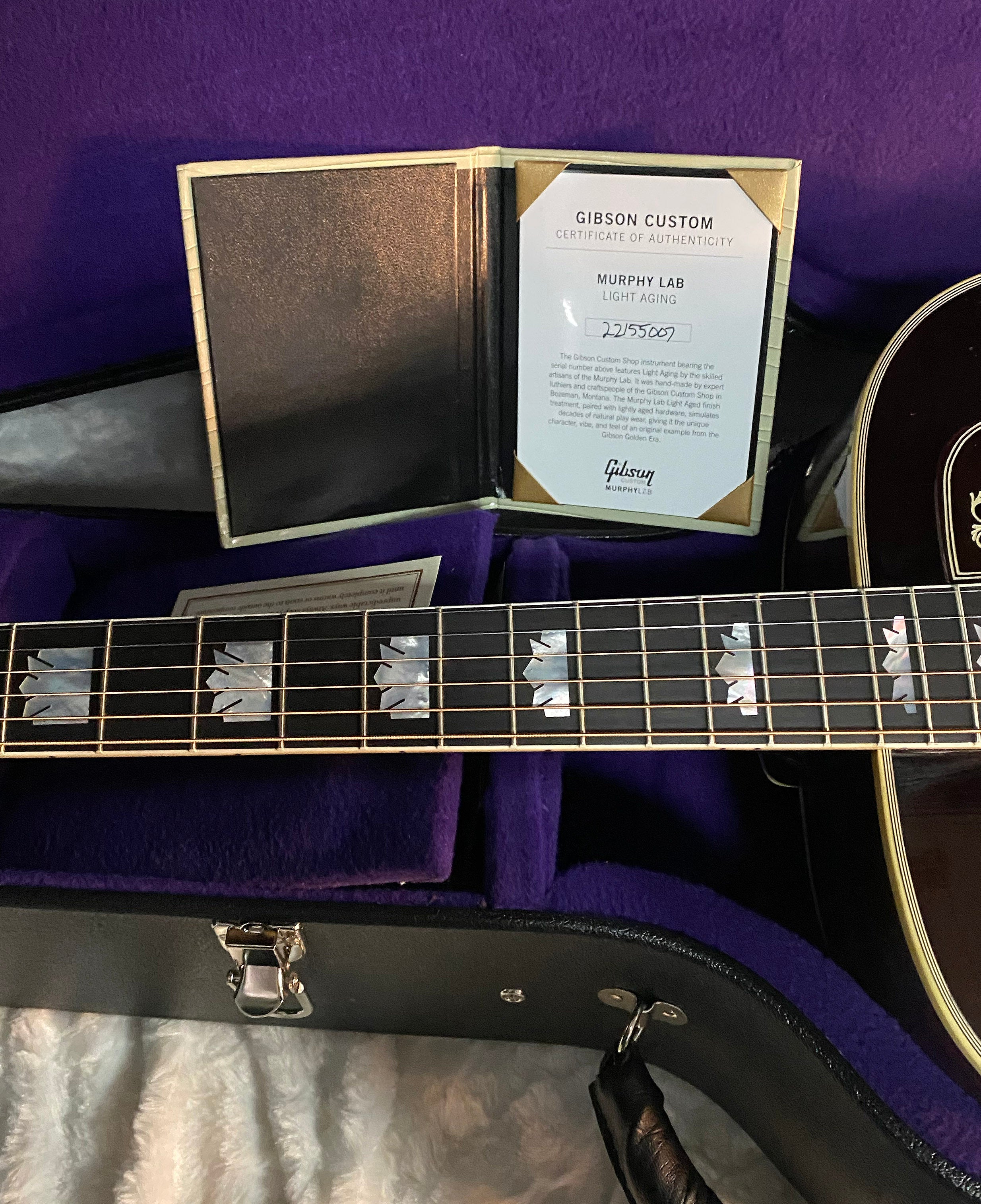 NEW! Gibson Prewar SJ-200 Rosewood Custom Shop Light Aged - Murphy Lab - 5.4 lbs - Authorized Dealer - G05935