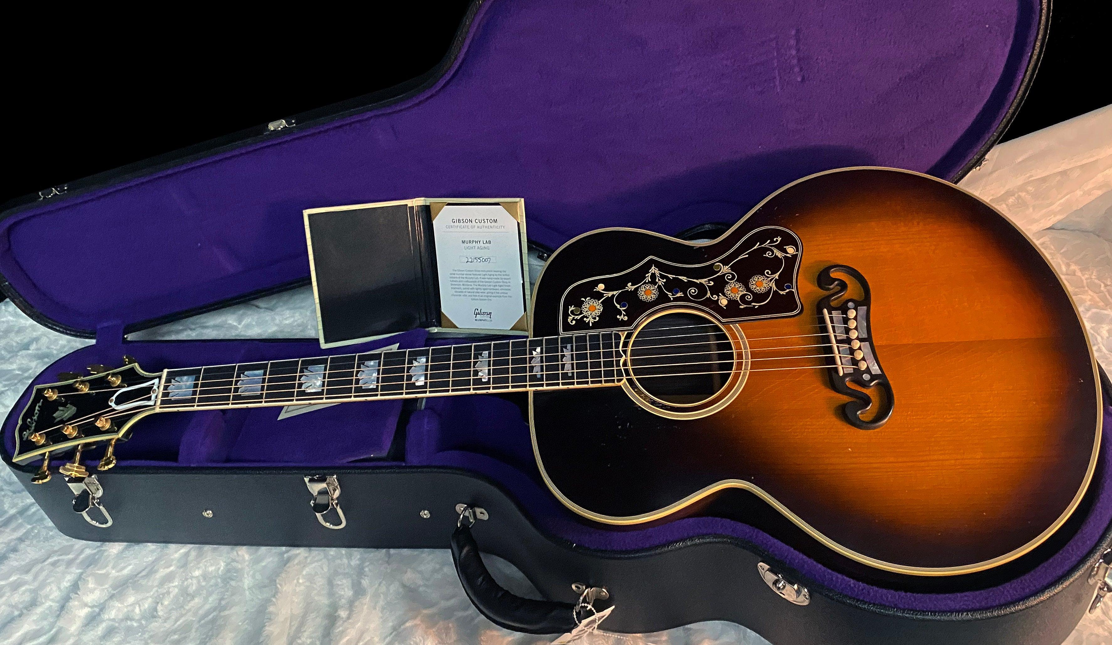 NEW! Gibson Prewar SJ-200 Rosewood Custom Shop Light Aged - Murphy Lab - 5.4 lbs - Authorized Dealer - G05935