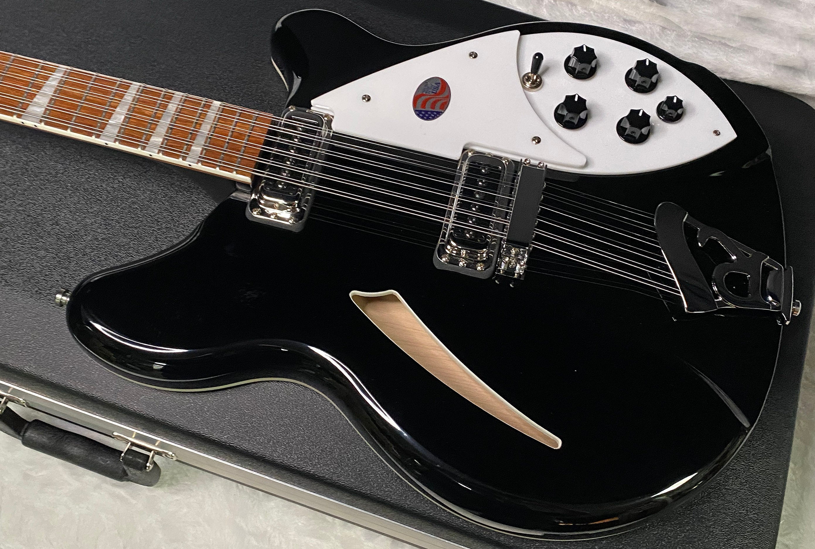 NEW! Rickenbacker 360/12 JG Jet Glo Jetglo 12-String - Authorized Dealer - 8.2 lbs - G07366