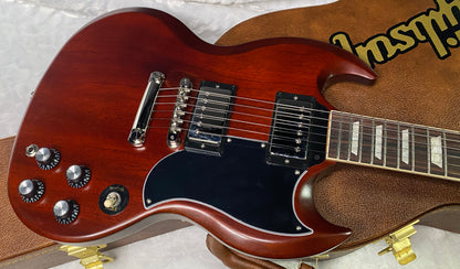 NEW ! Gibson SG Standard '61 Stop Bar - Faded Vintage Cherry - Only 6.1lbs - Authorized Dealer - G07391