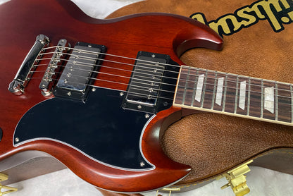 NEW ! Gibson SG Standard '61 Stop Bar - Faded Vintage Cherry - Only 6.1lbs - Authorized Dealer - G07391