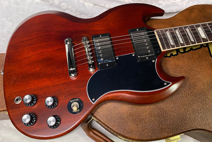 NEW ! Gibson SG Standard '61 Stop Bar - Faded Vintage Cherry - Only 6.1lbs - Authorized Dealer - G07391