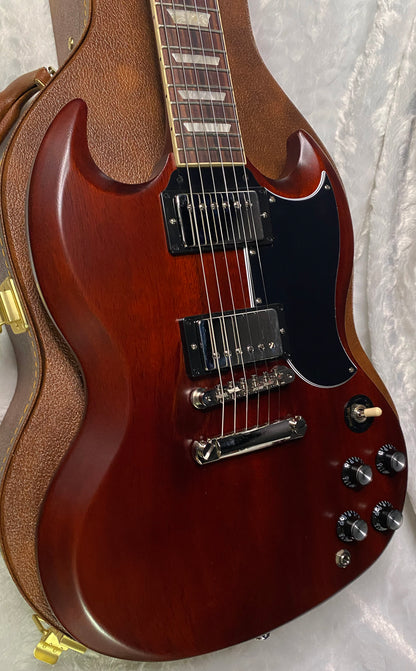 NEW ! Gibson SG Standard '61 Stop Bar - Faded Vintage Cherry - Only 6.1lbs - Authorized Dealer - G07391