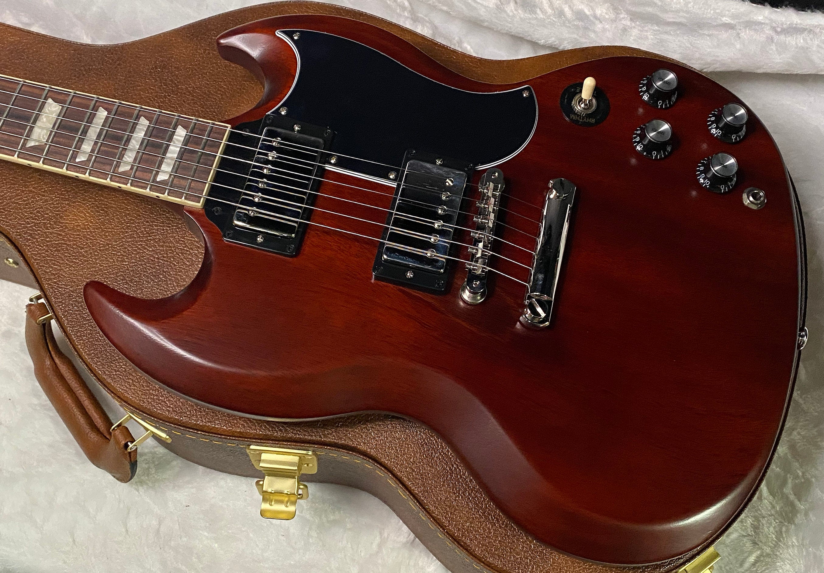 NEW ! Gibson SG Standard '61 Stop Bar - Faded Vintage Cherry - Only 6.1lbs - Authorized Dealer - G07391