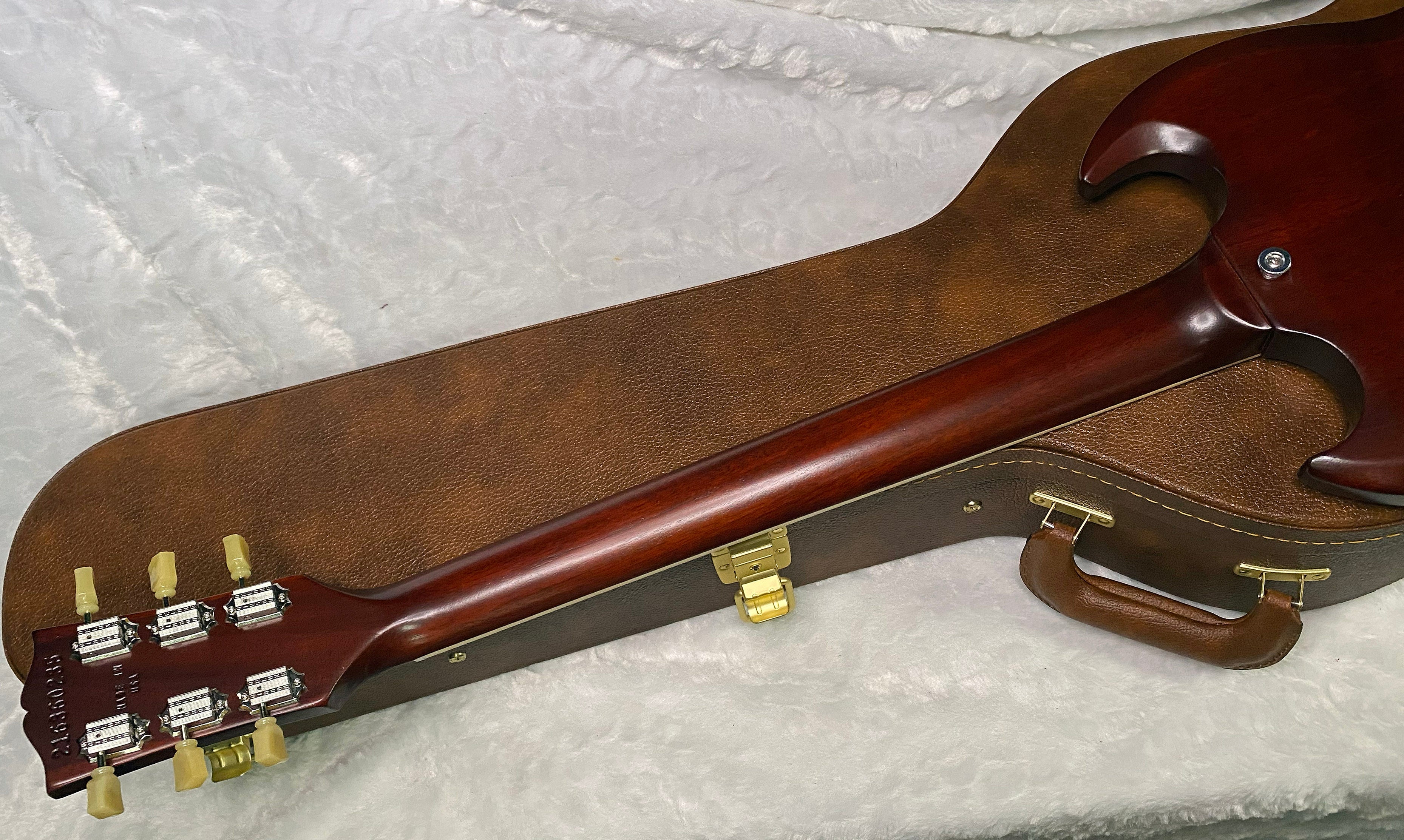 NEW ! Gibson SG Standard '61 Stop Bar - Faded Vintage Cherry - Only 6.1lbs - Authorized Dealer - G07391