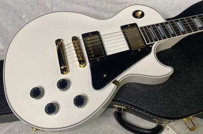 NEW! Gibson Les Paul Custom - Alpine White - Ebony Board - Authorized Dealer - Only 9.9lbs - G06454