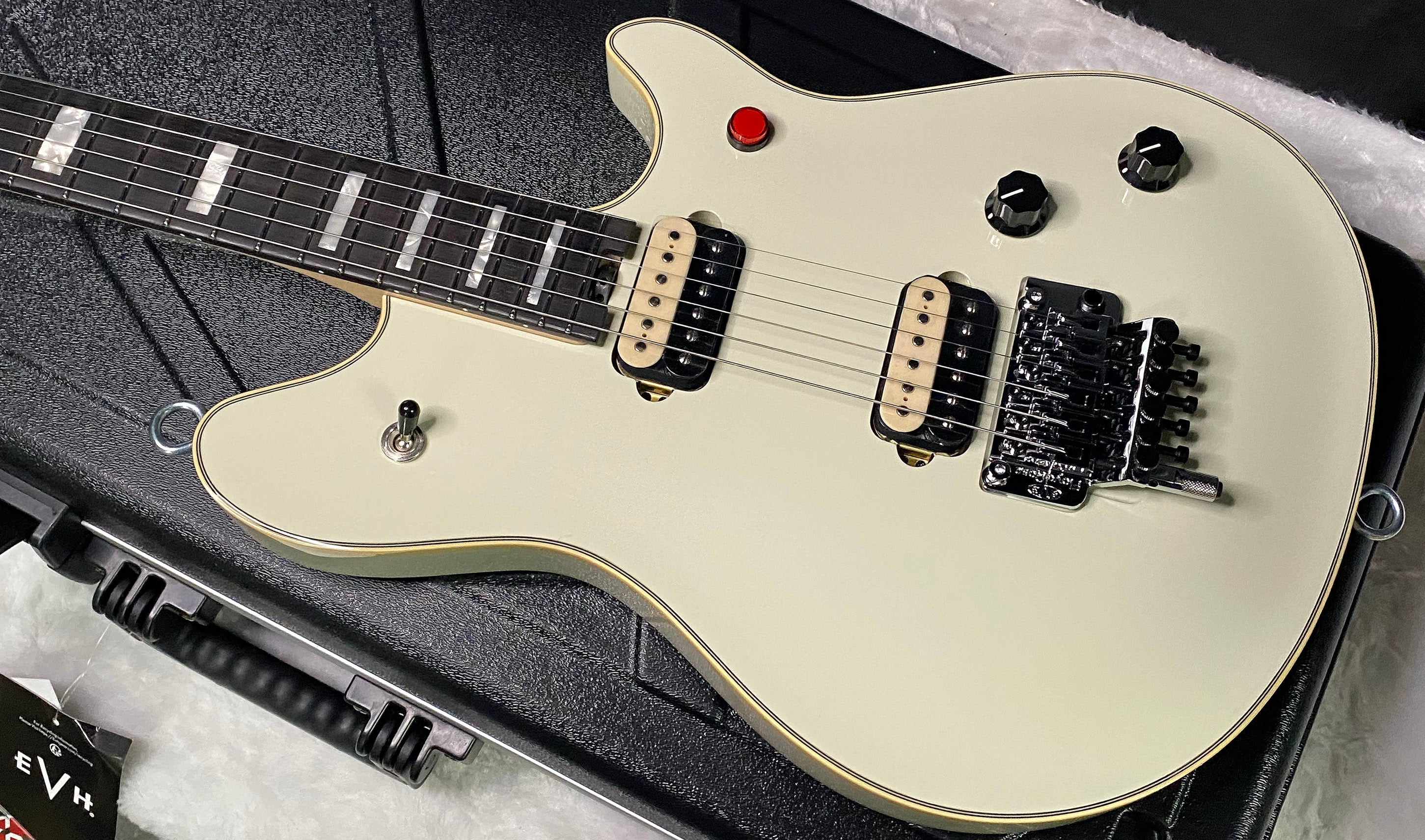 NEW! EVH MIJ Series EVH Signature Wolfgang - Made In Japan - Ivory - Authorized Dealer - 8.3lbs - G07371