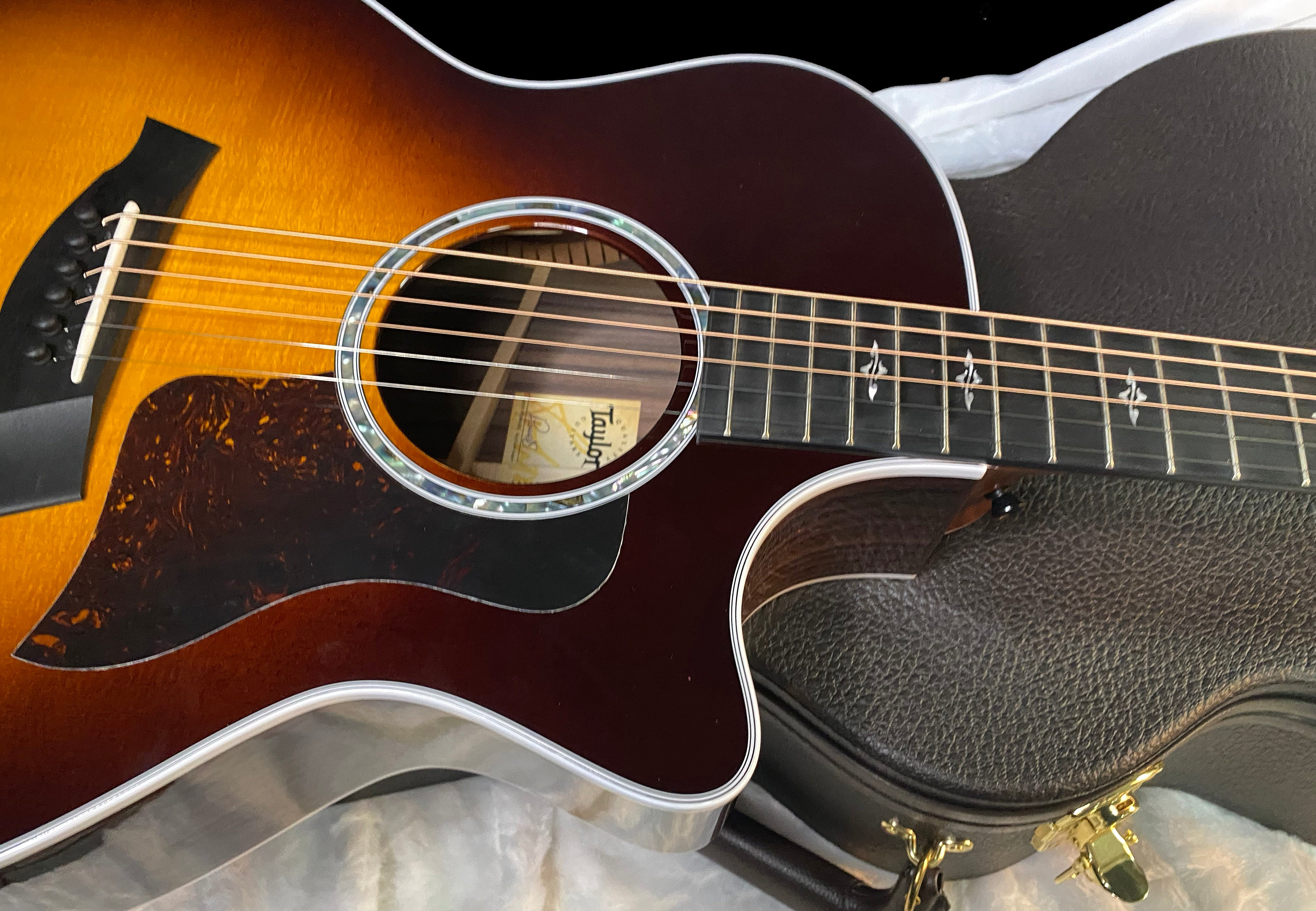 NEW! Taylor 414ce V-Class Special-Edition Grand Auditorium Acoustic-Electric Guitar - Tobacco Sunburst - Authorized Dealer - 4.5lbs - G05929