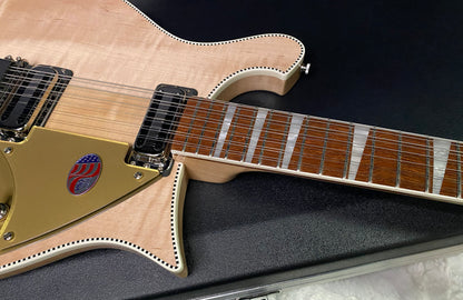 NEW! Rickenbacker 660/12 Maple Glo MG - Only 7.5 lbs - Authorized Dealer - G07399