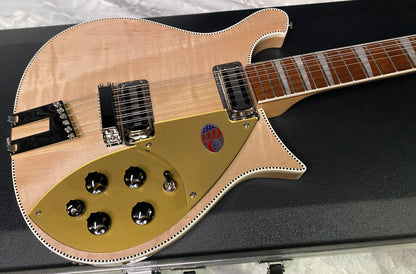 NEW! Rickenbacker 660/12 Maple Glo MG - Only 7.5 lbs - Authorized Dealer - G07399