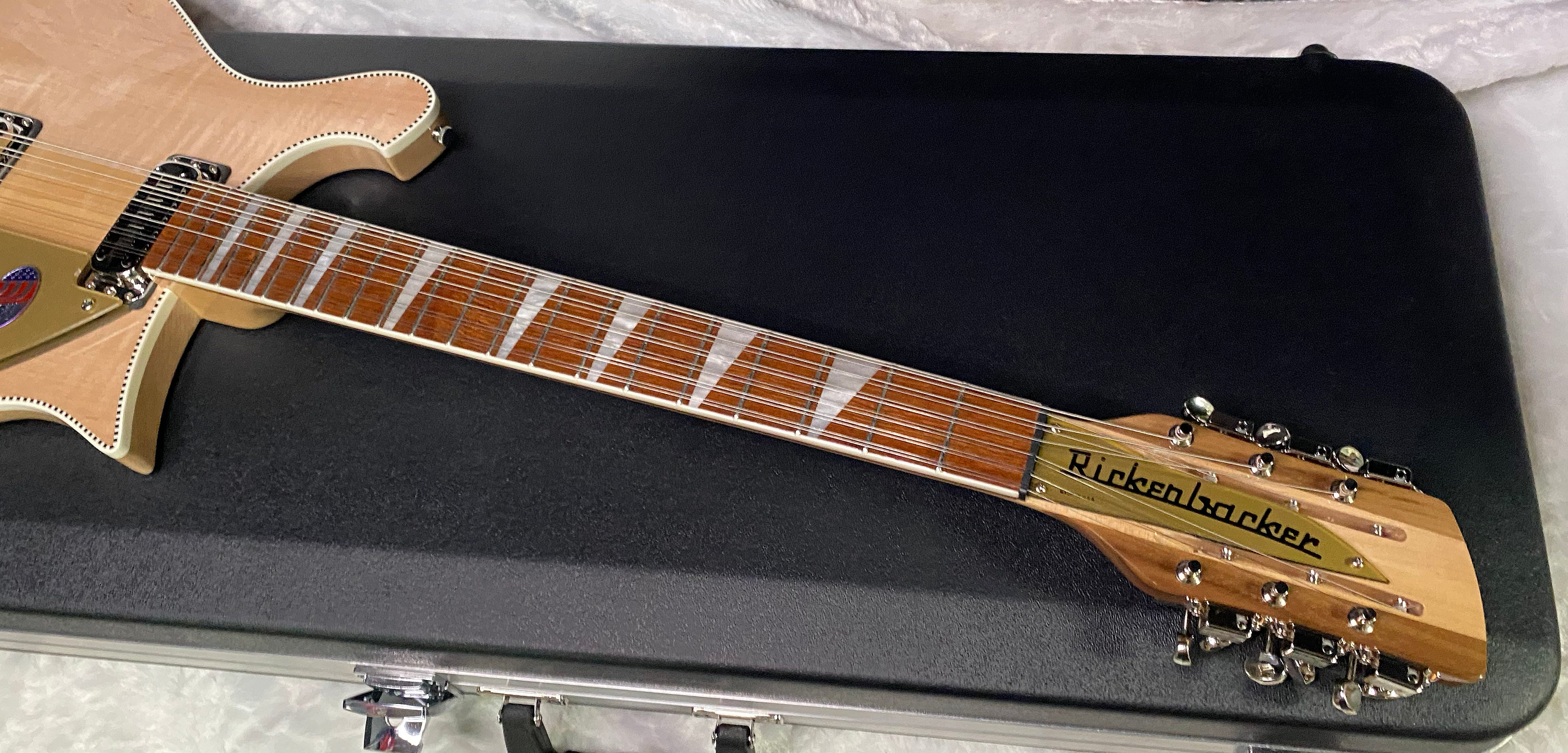 NEW! Rickenbacker 660/12 Maple Glo MG - Only 7.5 lbs - Authorized Dealer - G07399