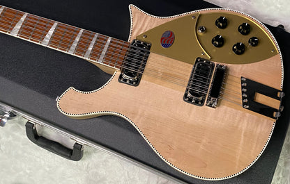 NEW! Rickenbacker 660/12 Maple Glo MG - Only 7.5 lbs - Authorized Dealer - G07399